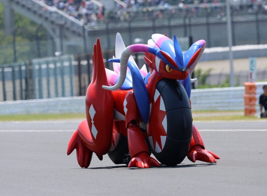 Honda se apareció en un circuito japonés con una moto de Pokémon. En realidad escondía un avance que va mucho más allá del juego